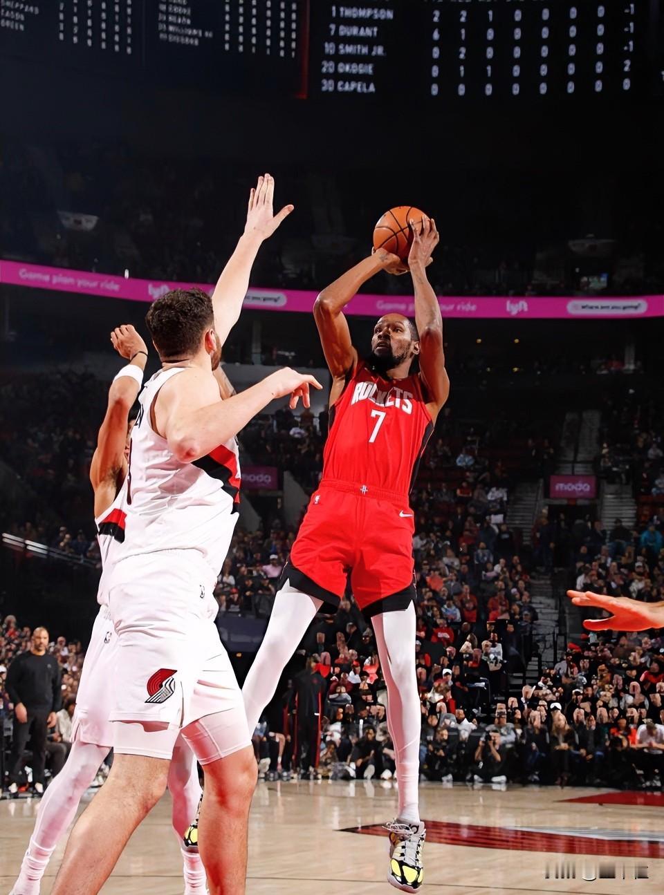 火箭憾负开拓者，问题远比“输1分”来的多！

1，火箭的三分球命中率断崖式下降，