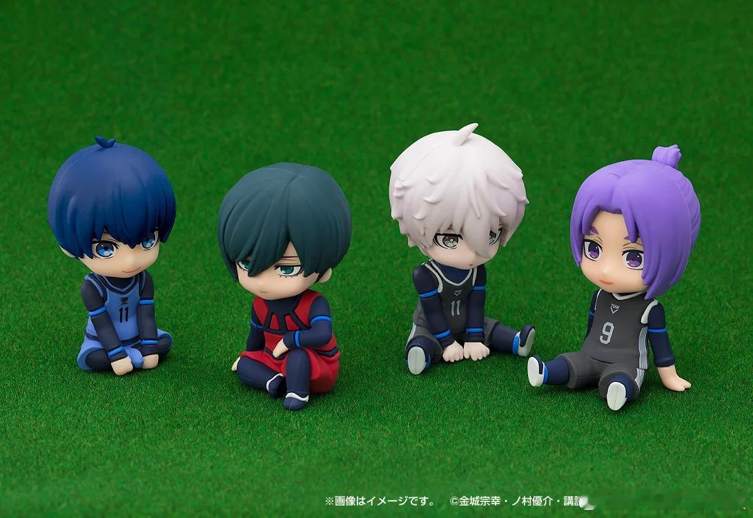 GSC ねんどろいどぷらす 潔 世一/糸師 凛/凪 誠士郎/御影玲王 らばーます