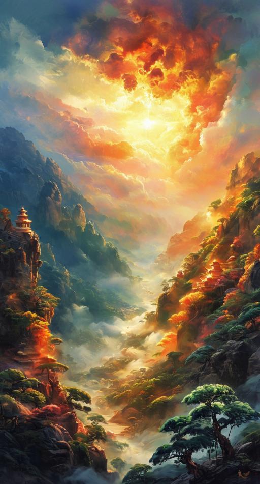 巜愣严经》卷五(一) 
5
六震撼天地，尘埃遍法界，
诸佛光明照，普覆祇陀林，