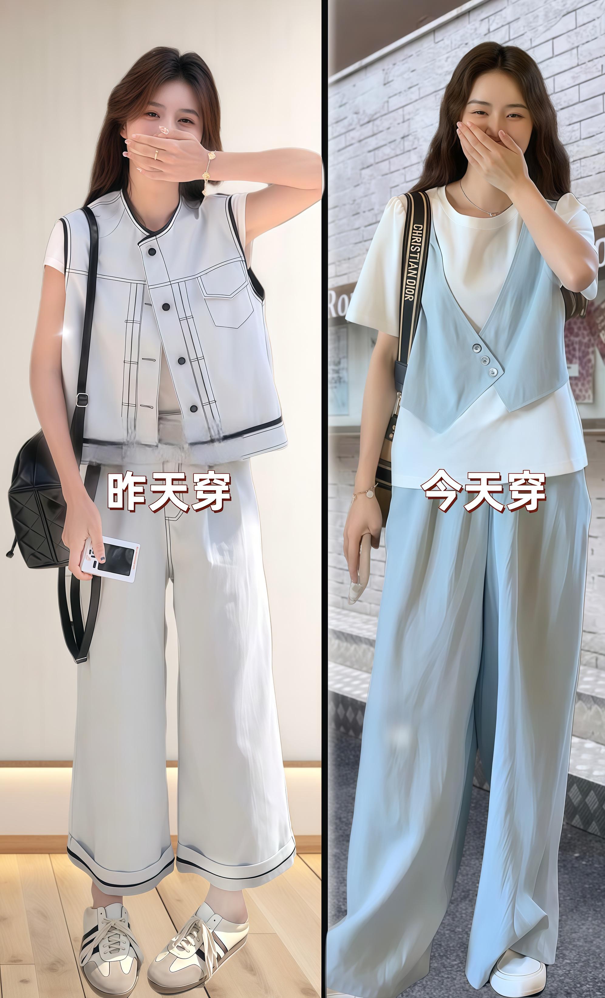 舒适感拉满的中性风穿搭夏日不费力穿搭fitcheck