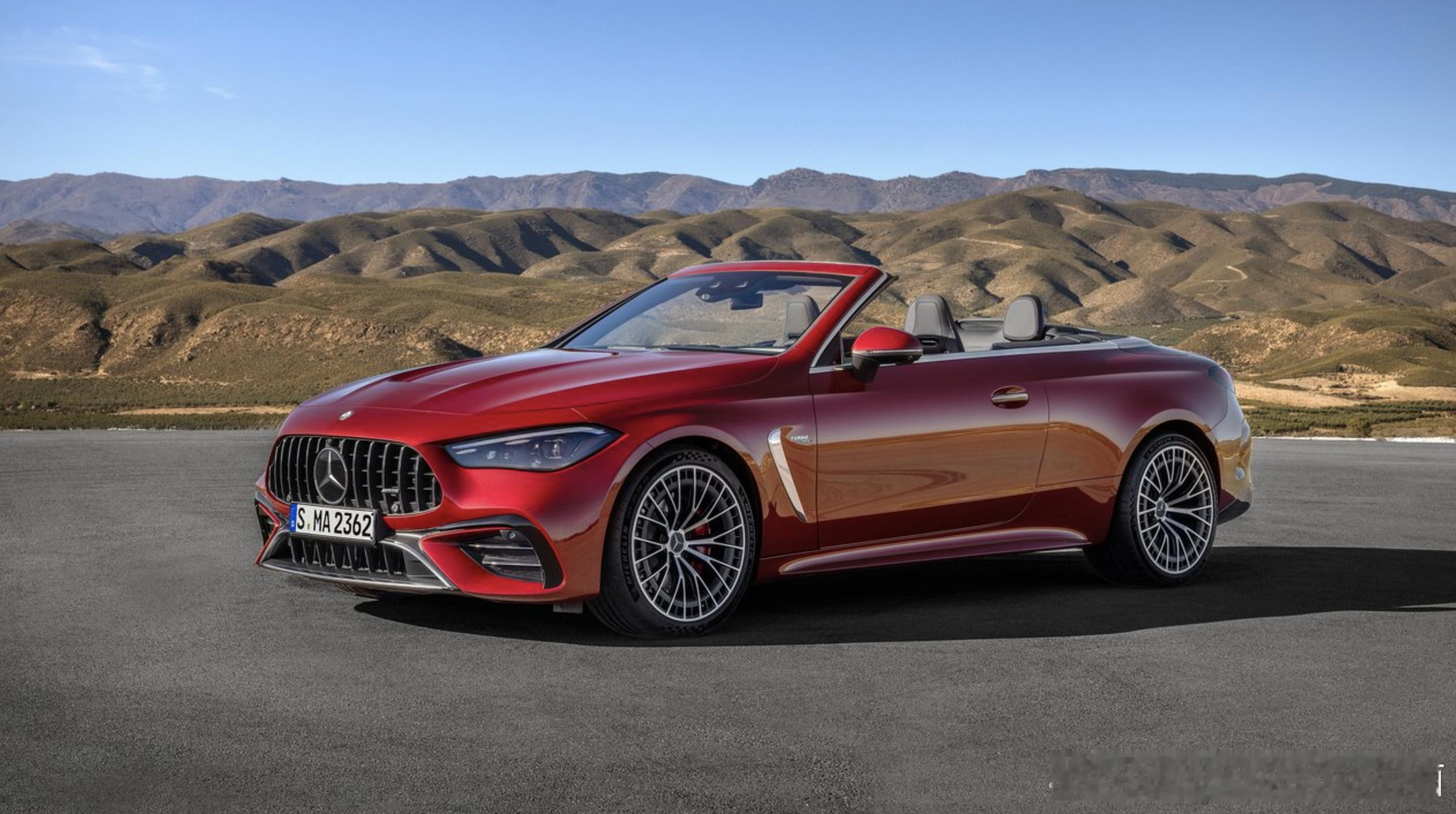#这是你要的潮车吗# 奔驰CLE53 AMG Cabriolet，喜欢吗#汽车#