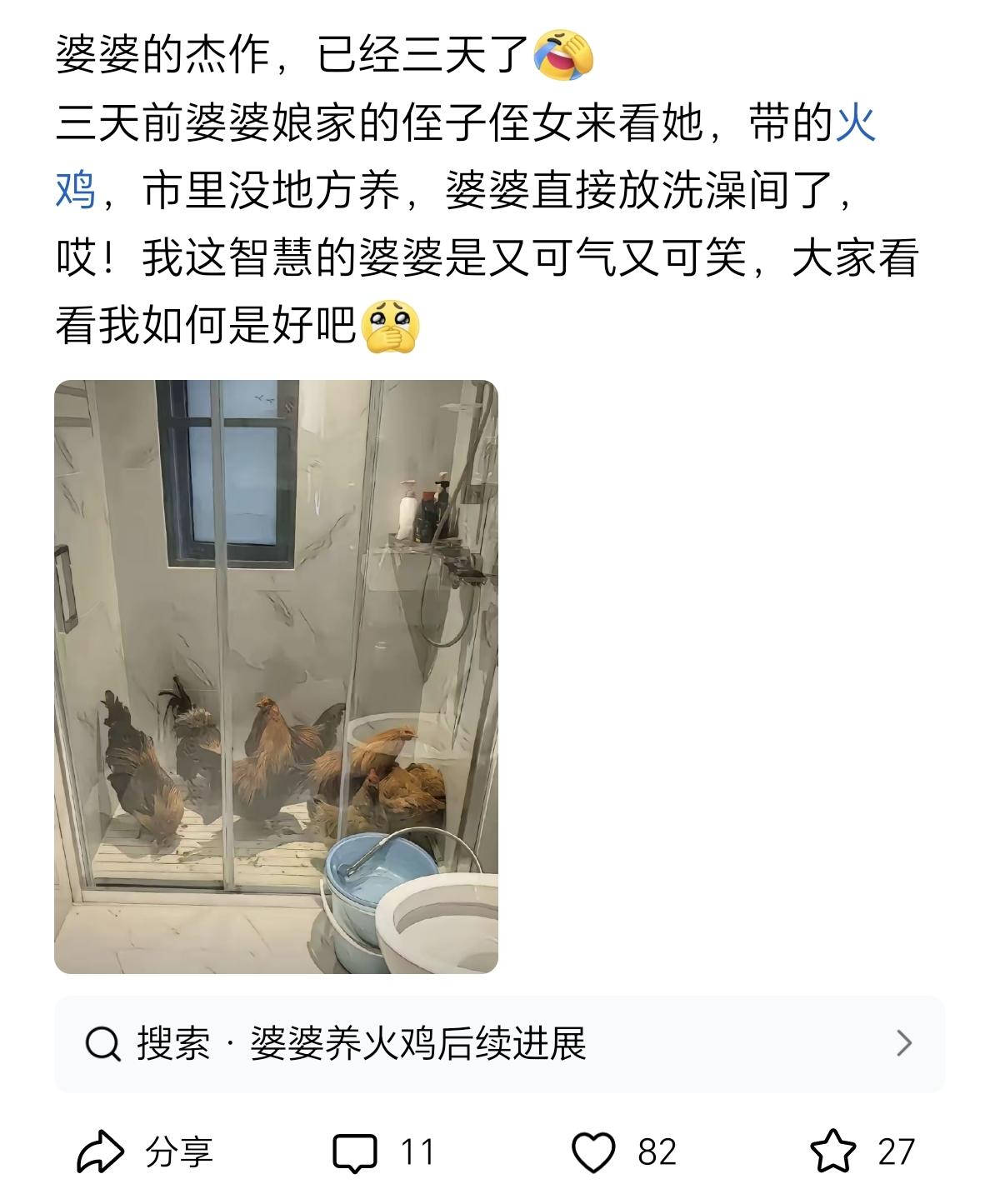走亲访友，带着鸡鸭鹅过来，其实不太合适。拿到亲戚家里去，真的会让他们家里，鸡飞狗