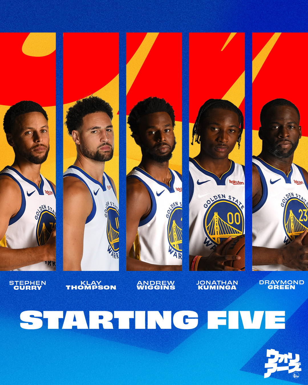 对阵太阳首发：库里 克莱 维金斯 库明加 格林#金州勇士[超话]##二月生活记#