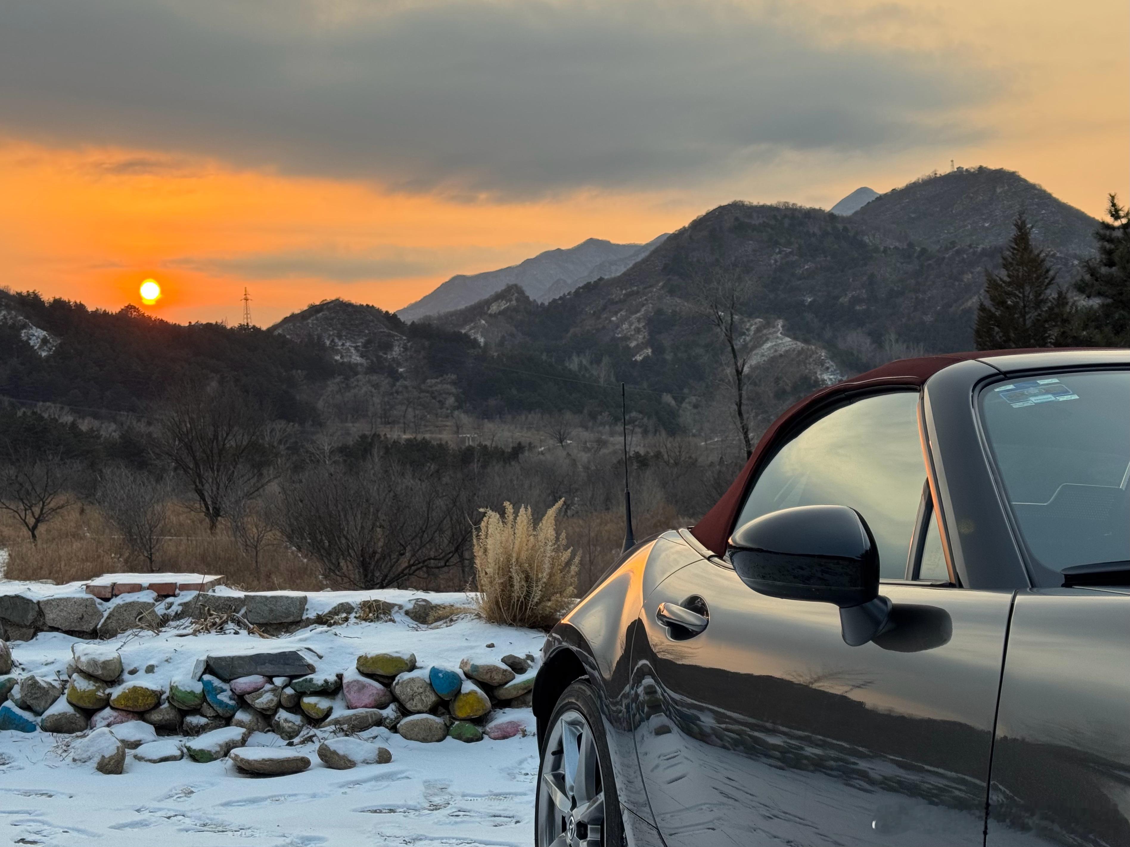 山里看看雪景～凯文聊车
