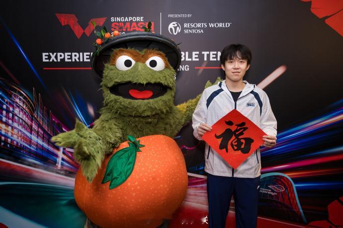 送福 王楚钦 WTT新加坡大满贯2026