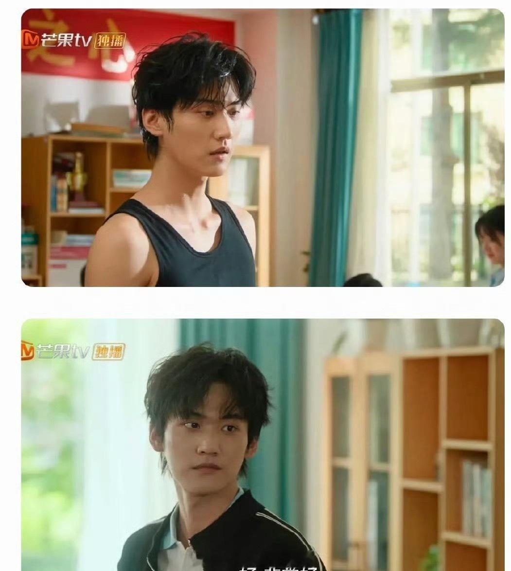 看周柯宇在炽夏里的一些怼脸截图，状态其实还不错呀