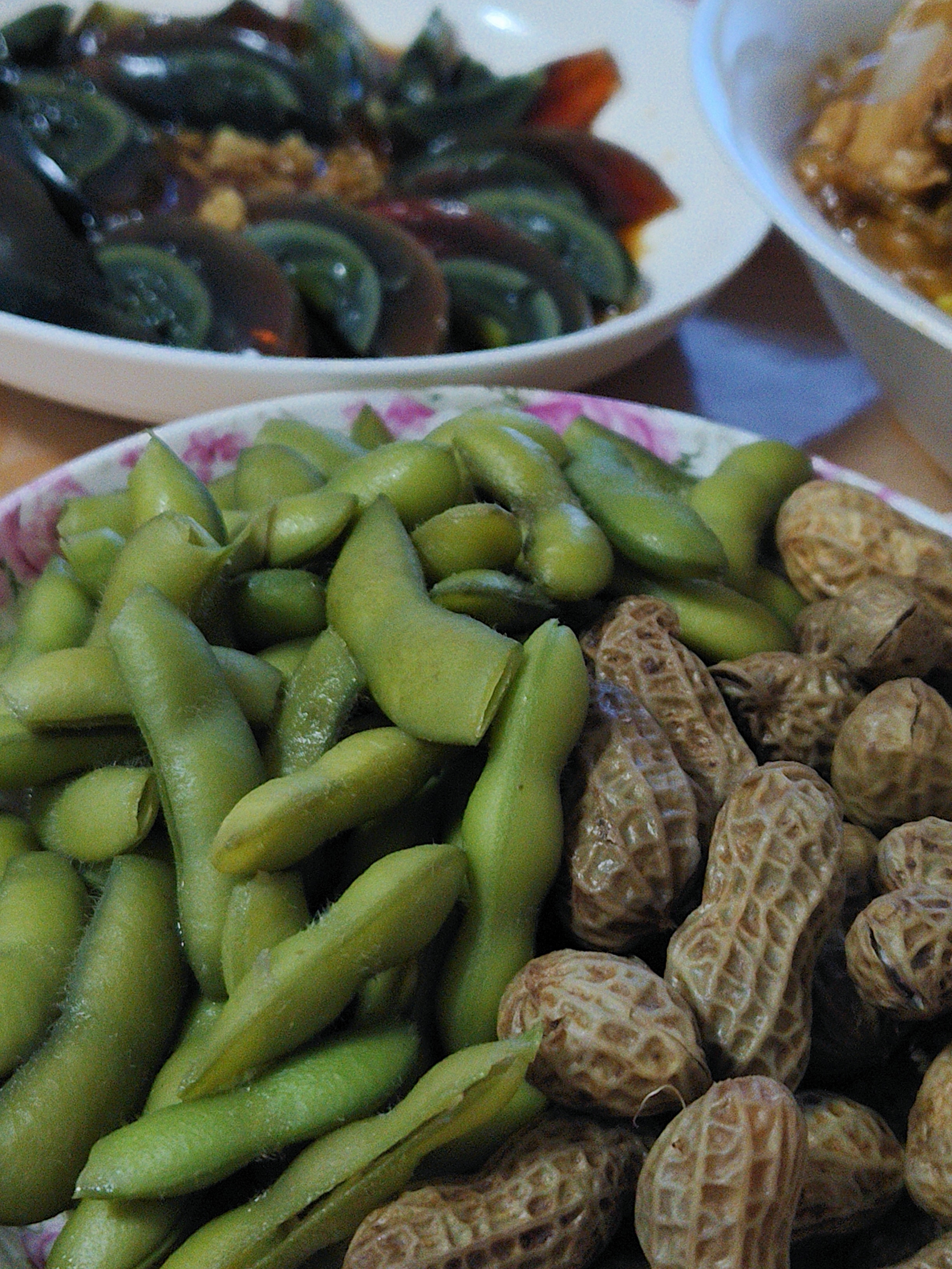 麻麻煮的毛豆🥜 感觉适合当下酒菜 lucky的碎言碎语
