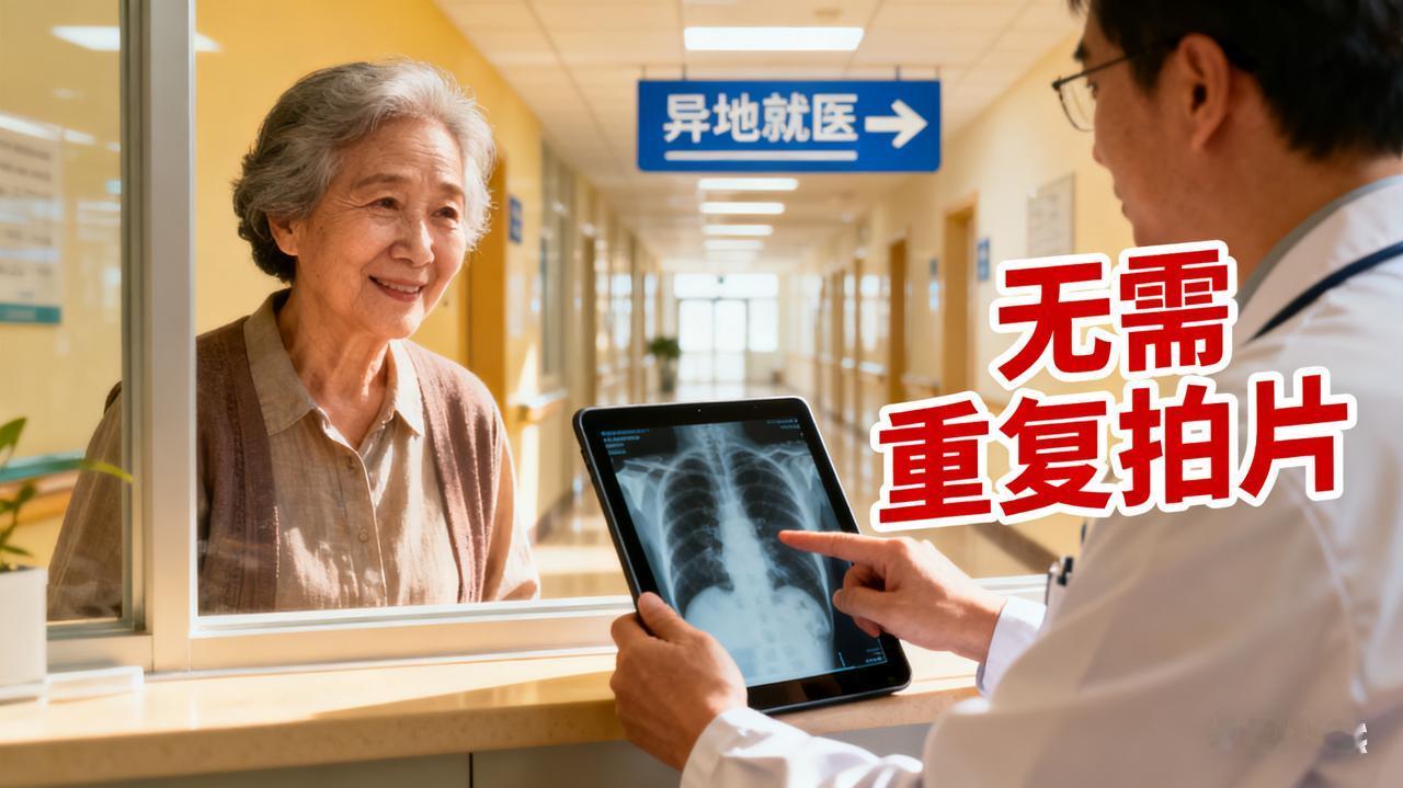 看病不用重复拍片子了！医保影像云跨省调阅落地，3类人直接受益

异地就医最怕啥？