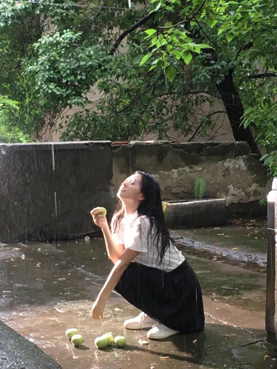 下雨天☔️……