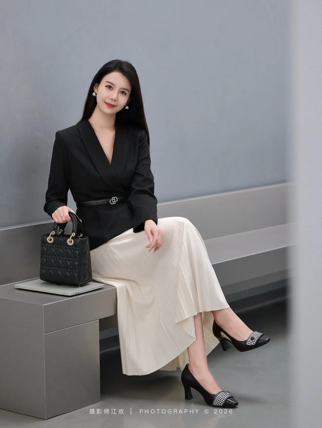 我的职场高级感穿搭 高圆圆
