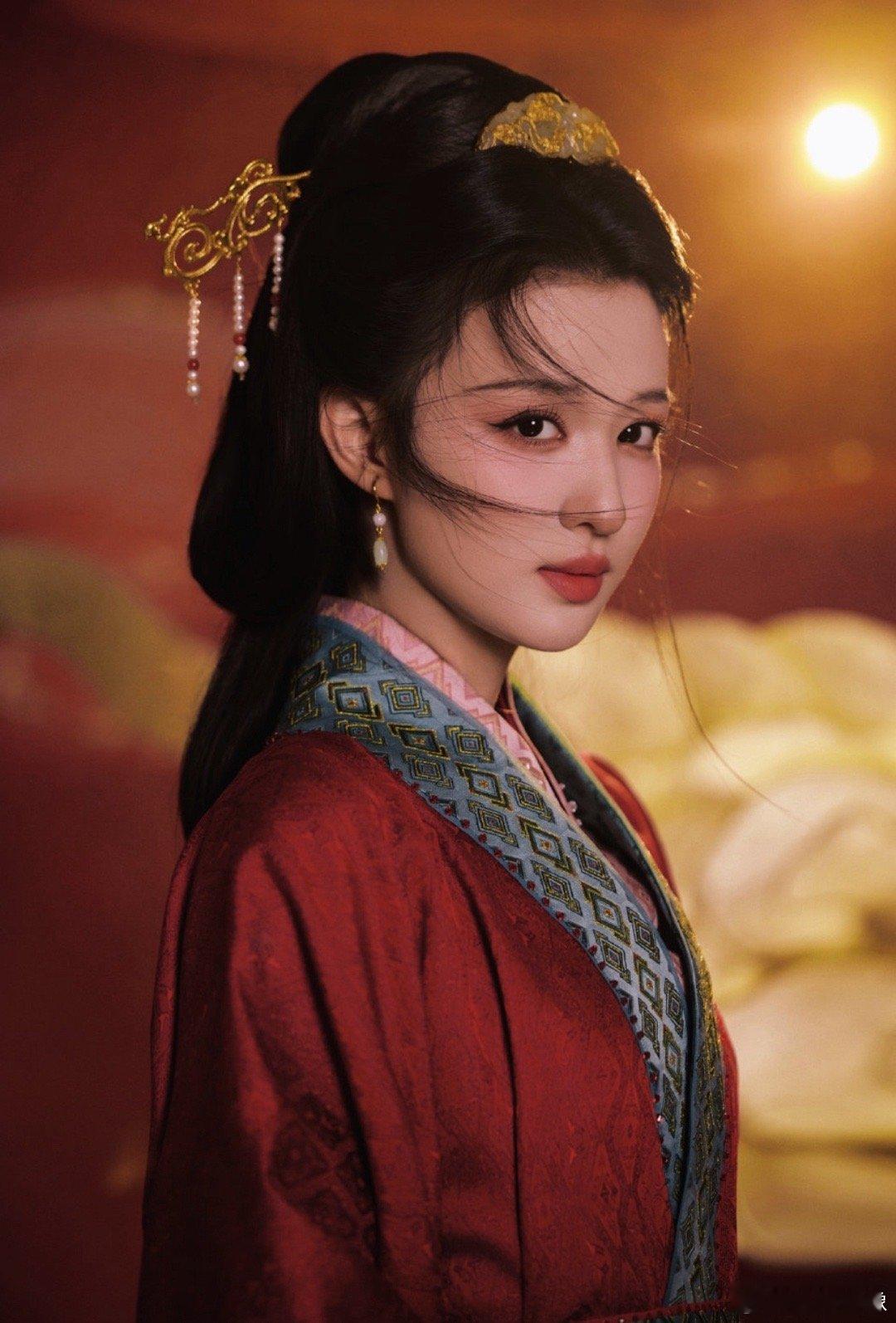 春晚段子大考春晚 王楚然cos王昭君！好美啊，人生镜头🈶了 