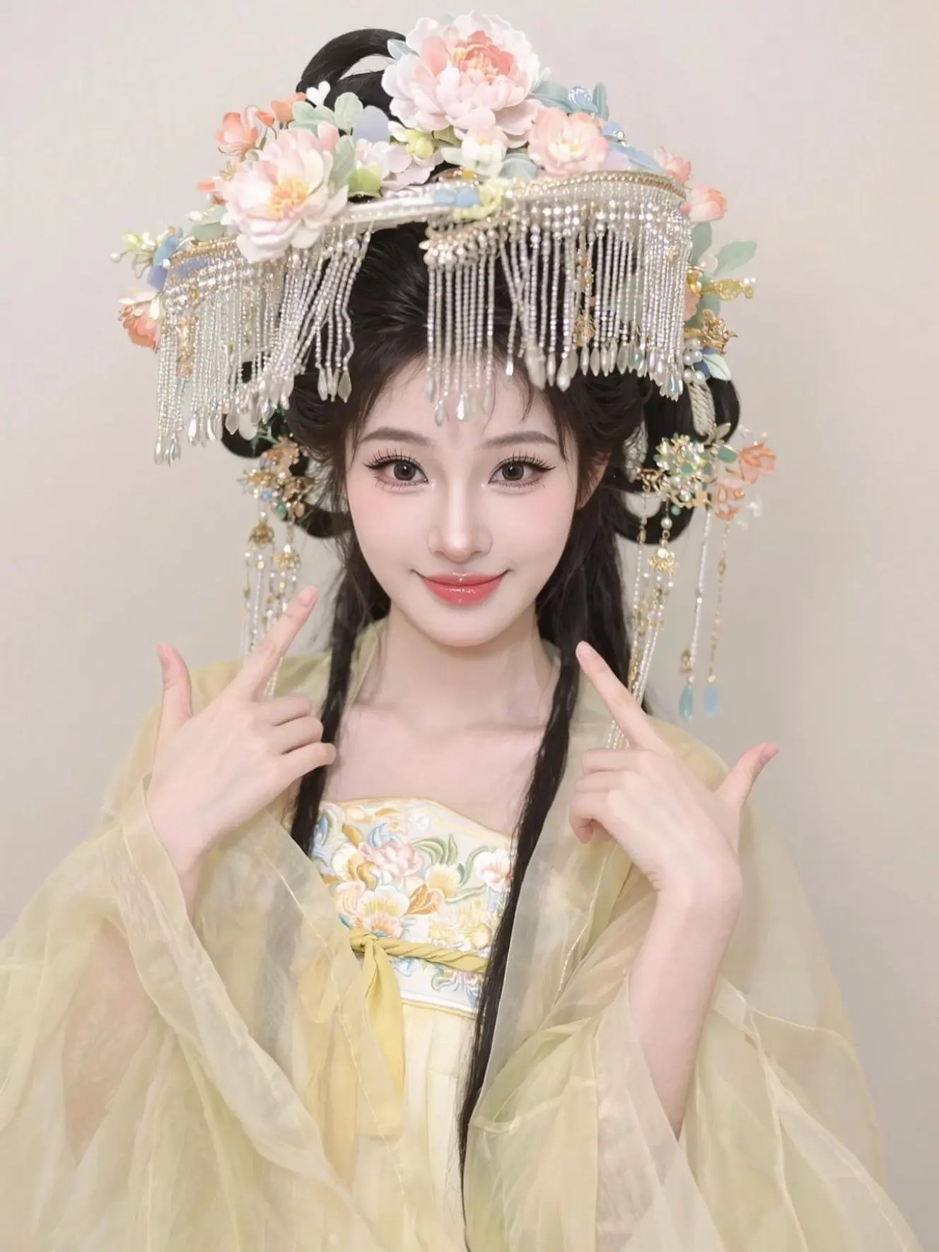 制作同款写真入口：本人置🔝教程  吾乃桃花花神 祝各位仙女永不过花期