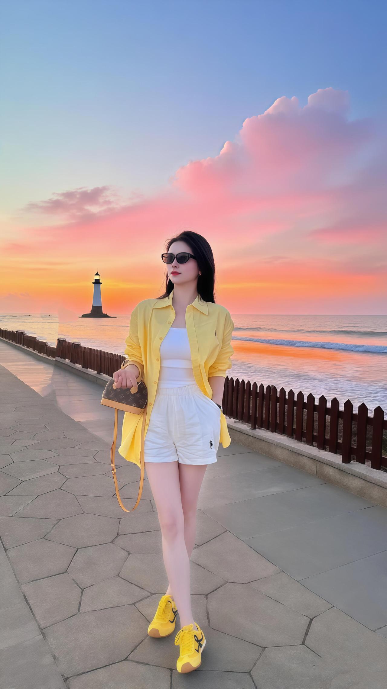 海边漫步