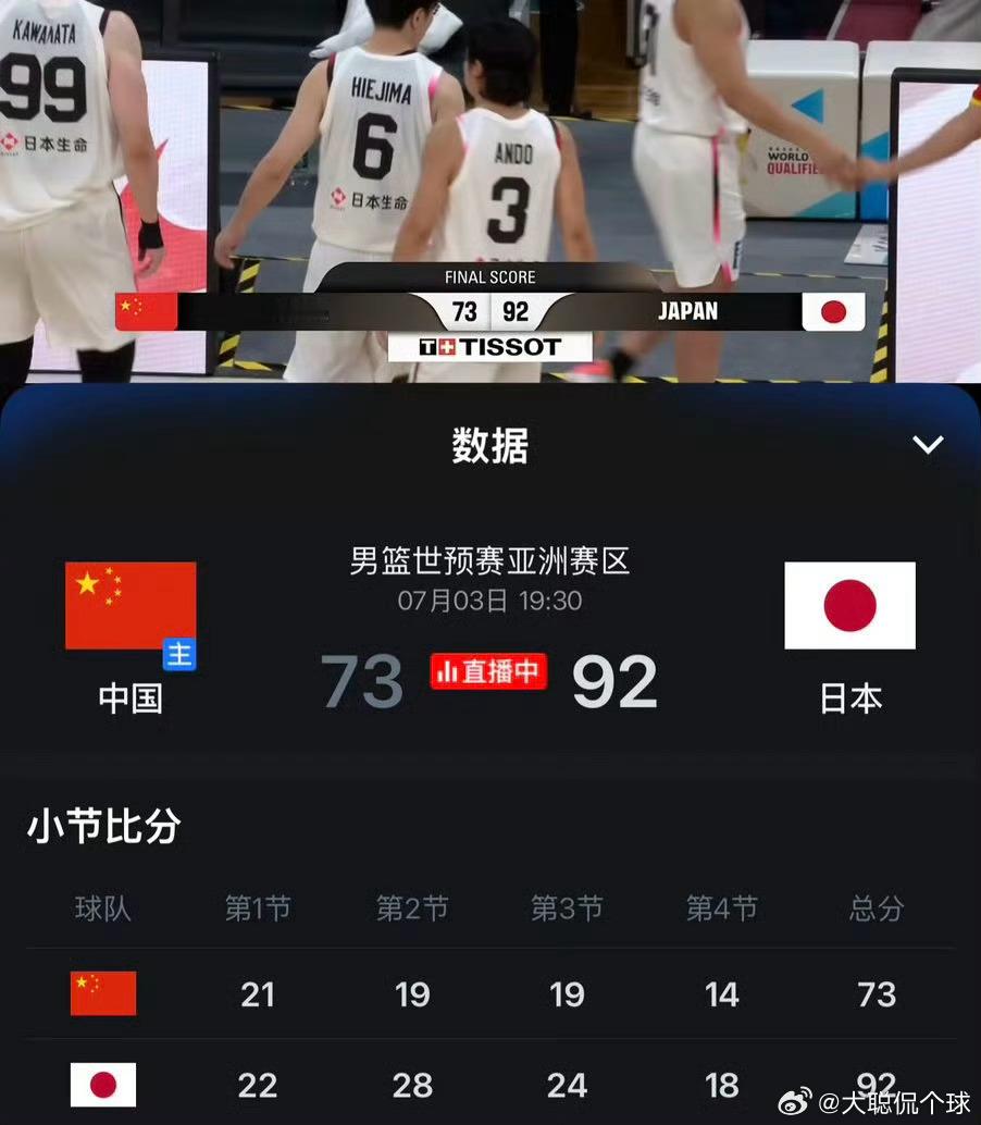 赵继伟说能做的都做了杨鸣赛后鼓励中国男篮 世预赛中国男篮惜败日本，队长坦言尽力仍