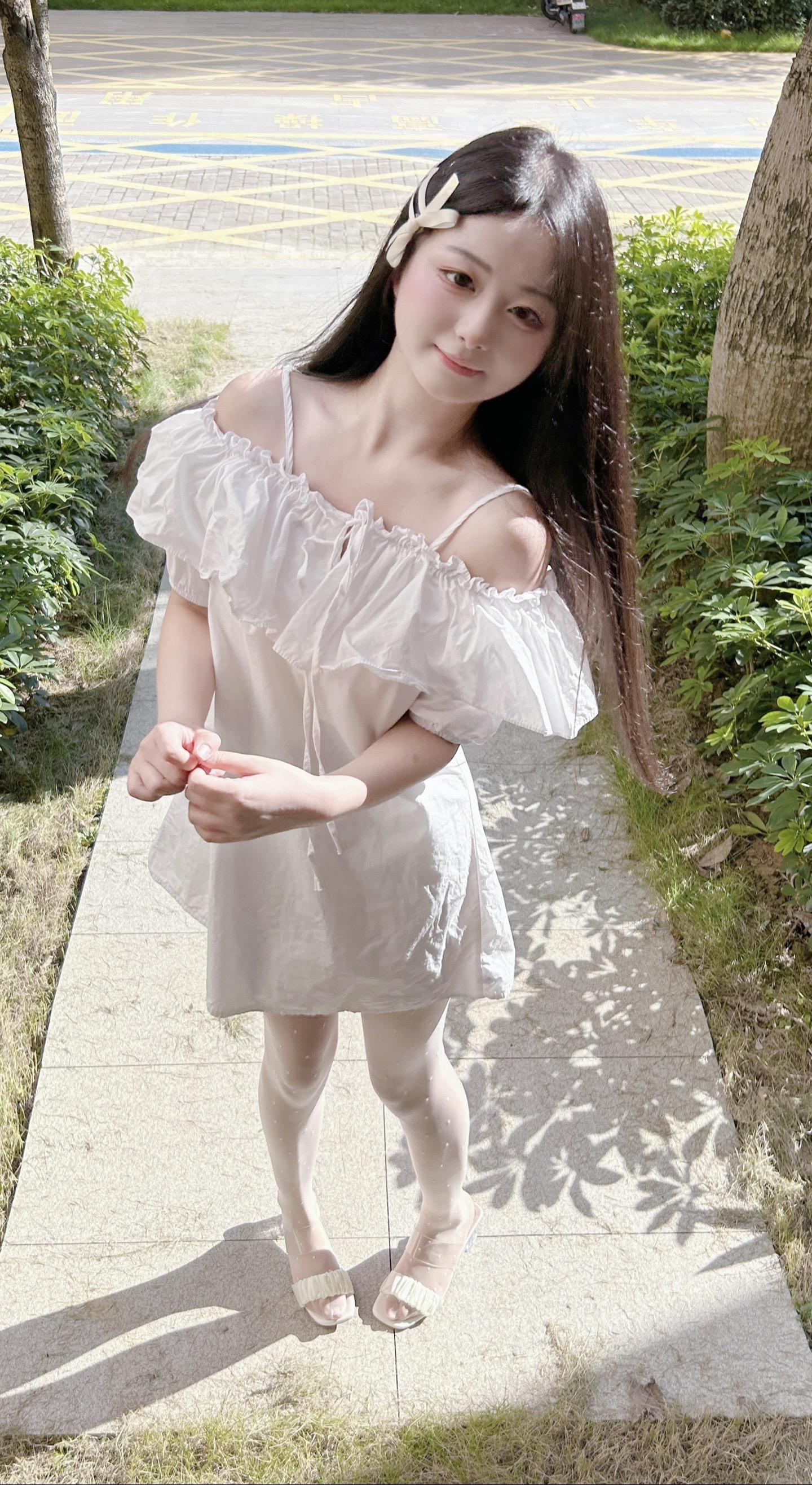 ootd穿搭 少女感 甜妹 夏日氧气感照片