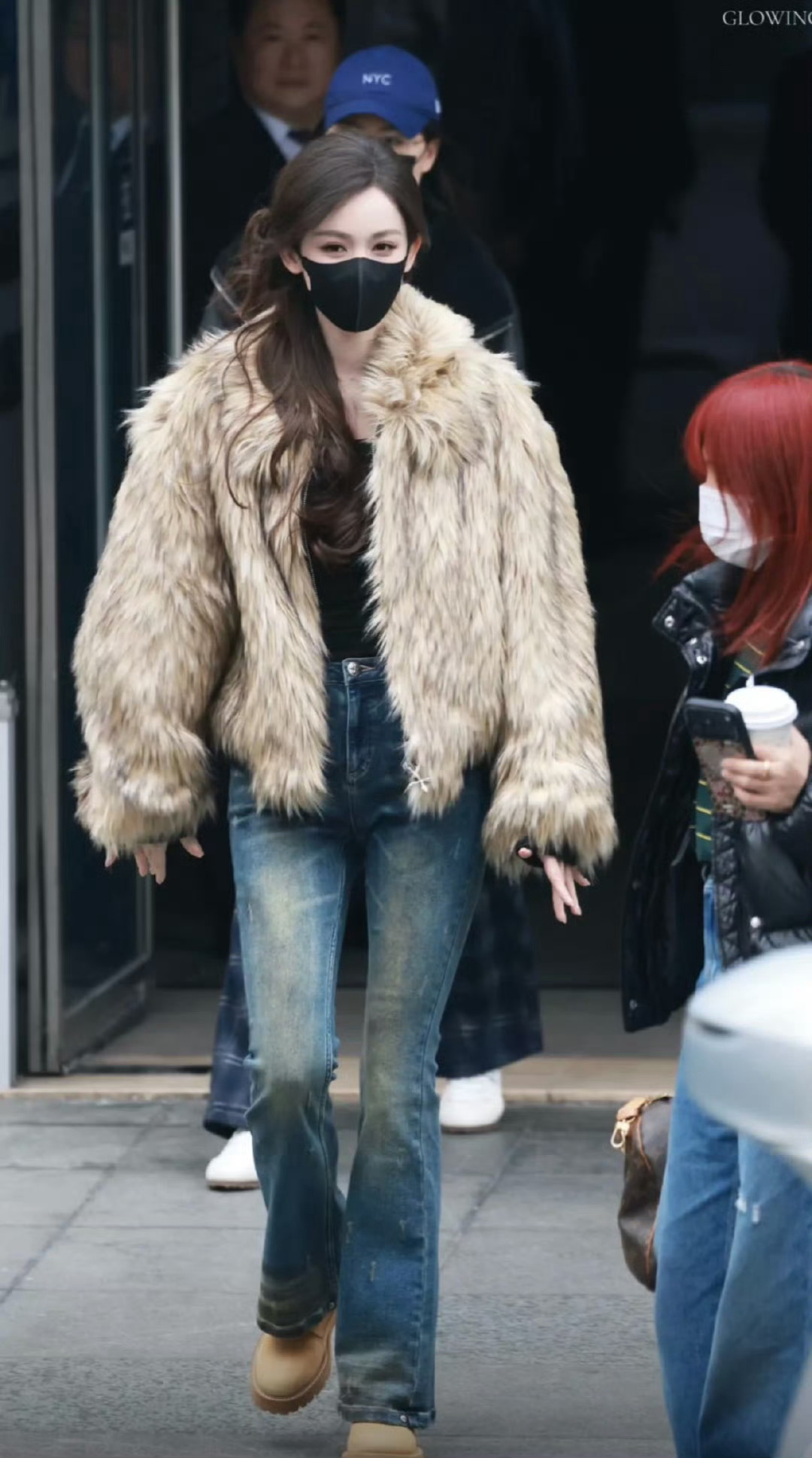 娜扎好六上班美成啥样了娜扎好六上班路透，太美了吧 