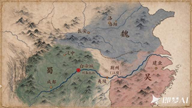 夷陵惨败后，刘备为什么不回成都？他守在白帝城，守的到底是什么