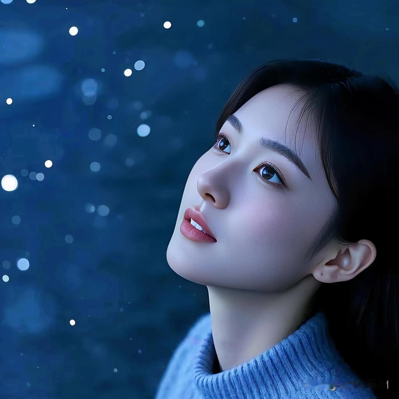 隐云小月
轻云薄雾绕沙丘
小月隐云含怯羞
独倚轩窗思绪起
请续句～～～～

自续