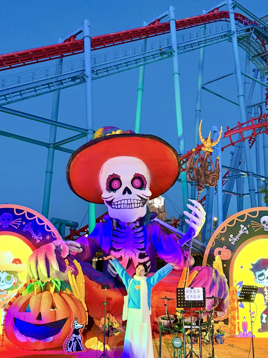 啊啊啊❗️万圣节超好玩的乐园被我找到了❗️