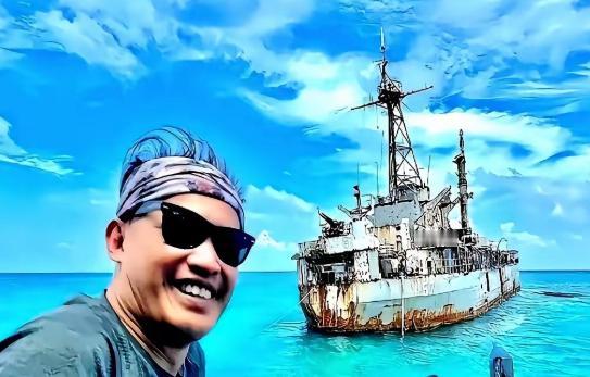 菲律宾破船在仁爱礁搁了二十多年，官方能用的手段都用尽了，可民间出的招数让人拍案叫