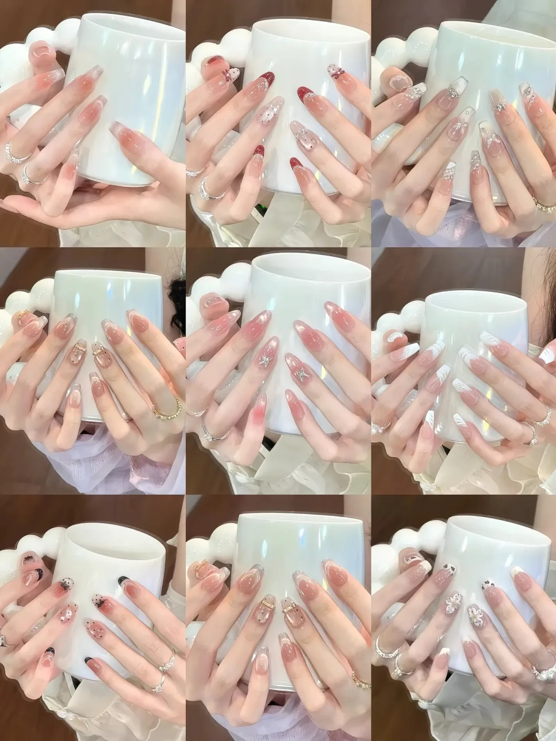 盘点几个让我一眼心动的美甲款式💅