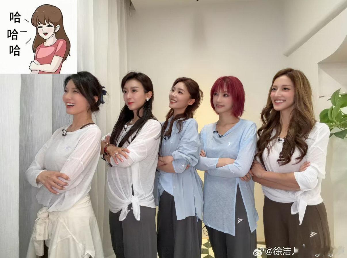 凑热闹组复刻徐洁儿表情包徐洁儿凑热闹业主群团建 谁懂玩梗还得看凑热闹组，全员集体