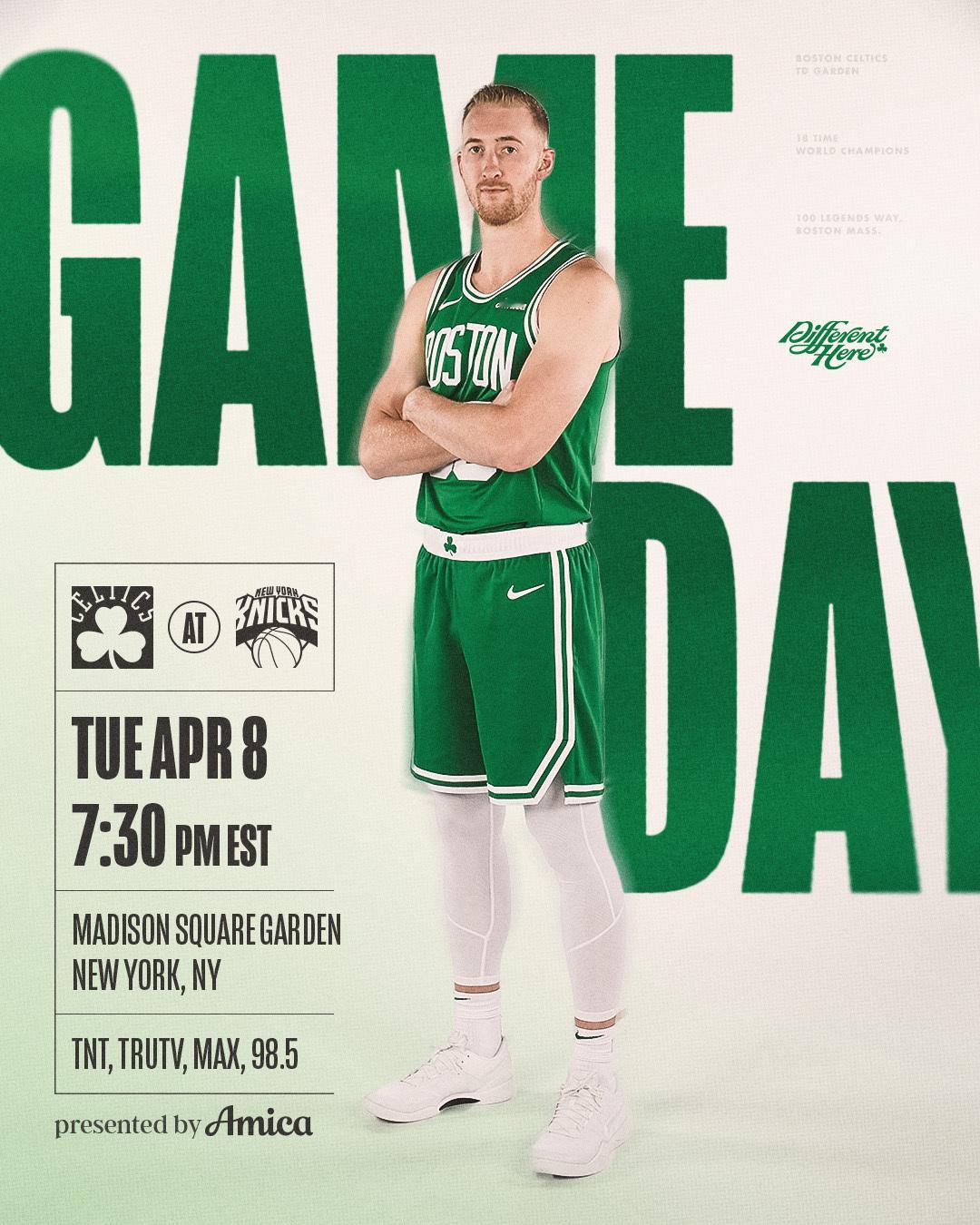 凯尔特人国度 GAME DAY ! LET‘S GO CELTICS ☘️ 🏀