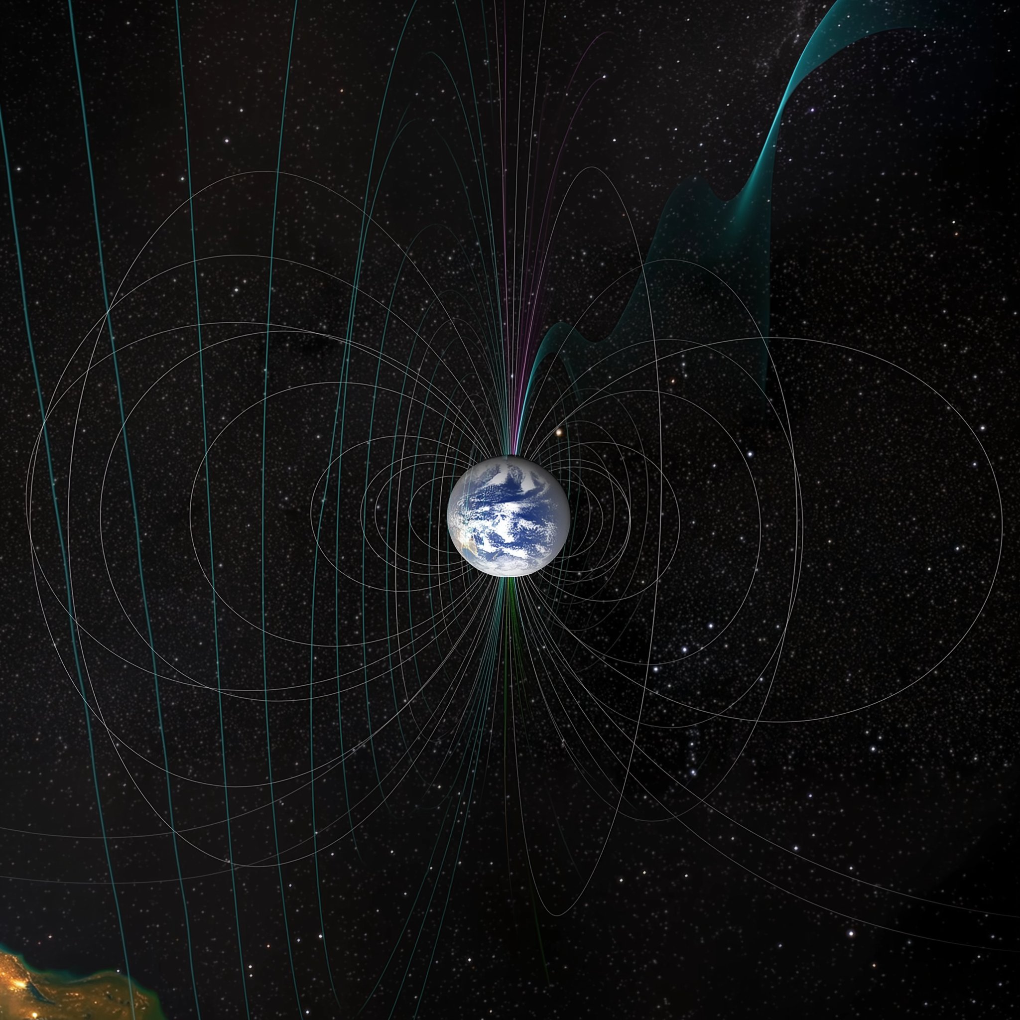 地球磁北极的位置发生了变化，它正继续神秘地远离加拿大，向西伯利亚方向移动。 