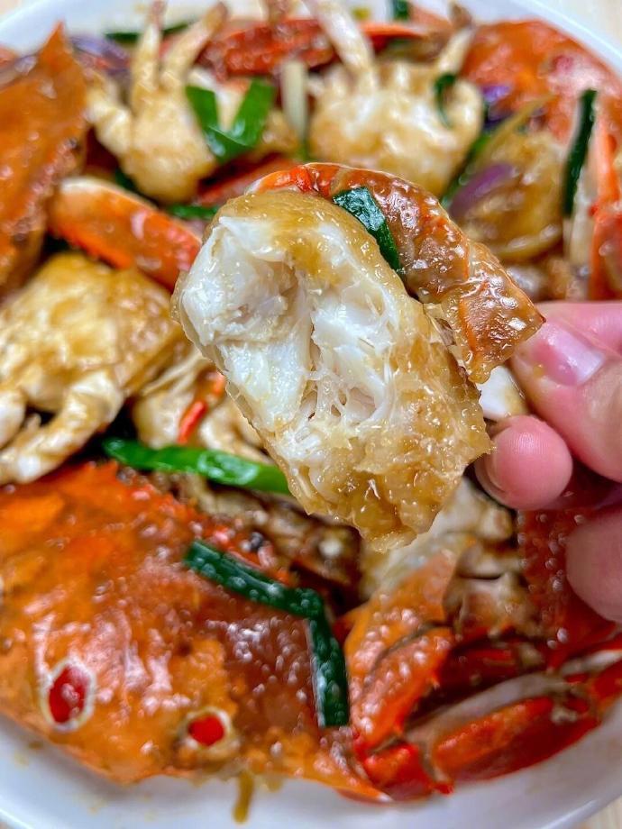 姜葱螃蟹广东人最爱的吃法我的宝藏食谱