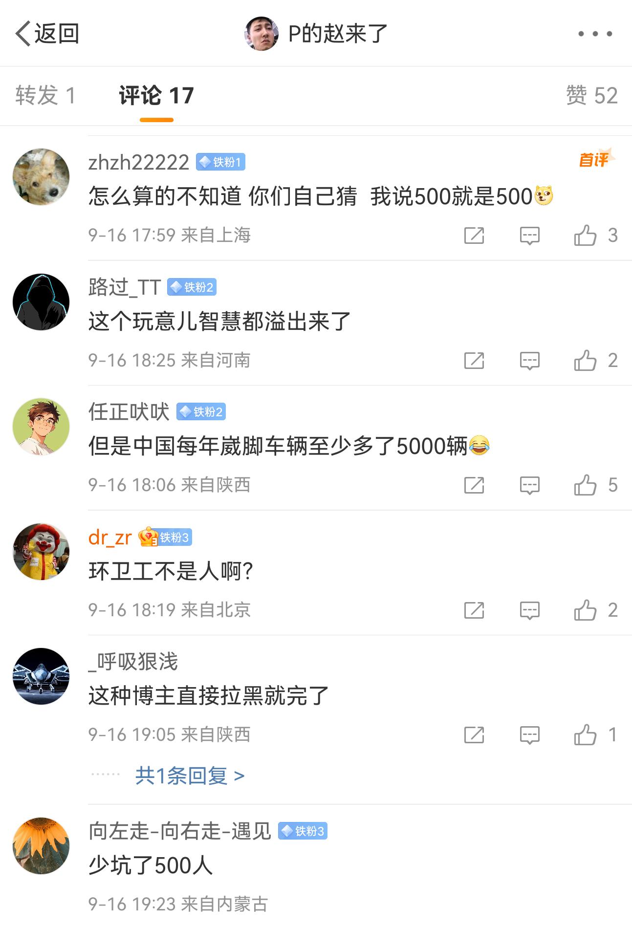 钓出来大聪明了[yeah]数据公开可查，中国乘用车百万公里重大事故数是0.555