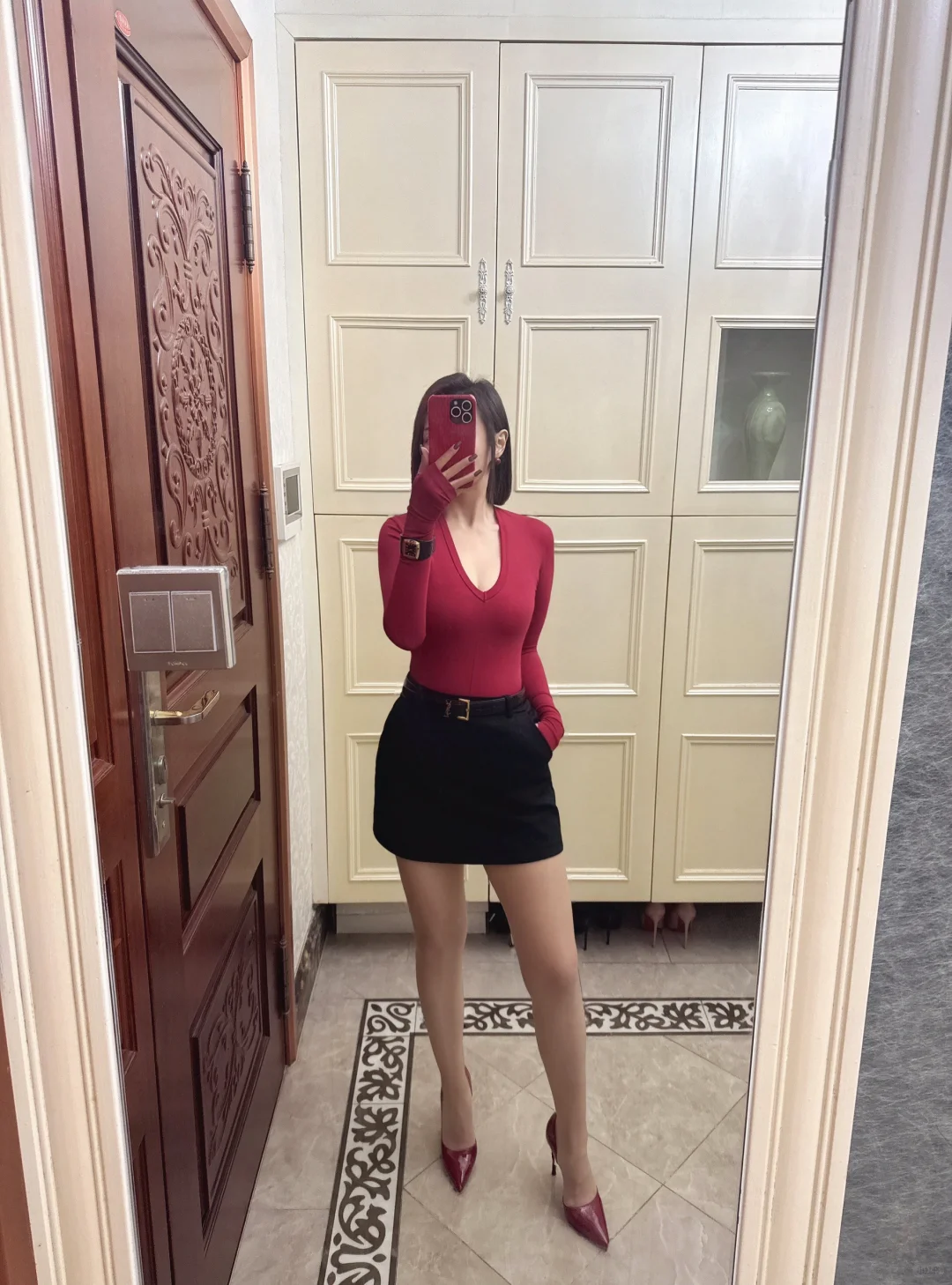 穿搭分享！👩‍🦰👠💄