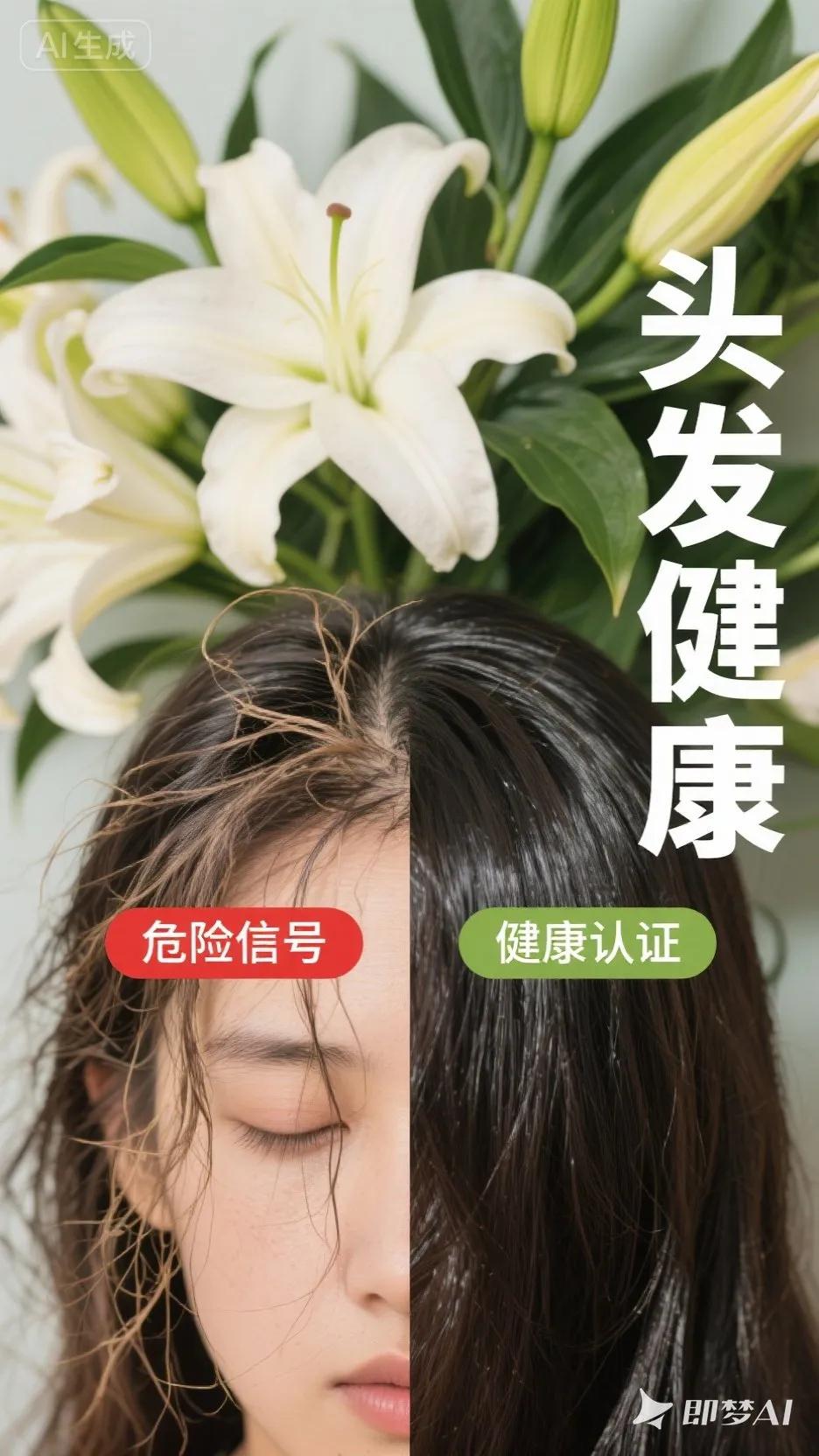 🔥头发是健康的“晴雨表”！这4个特征说明你正在“逆生长”💇♀️
 
脱发预警