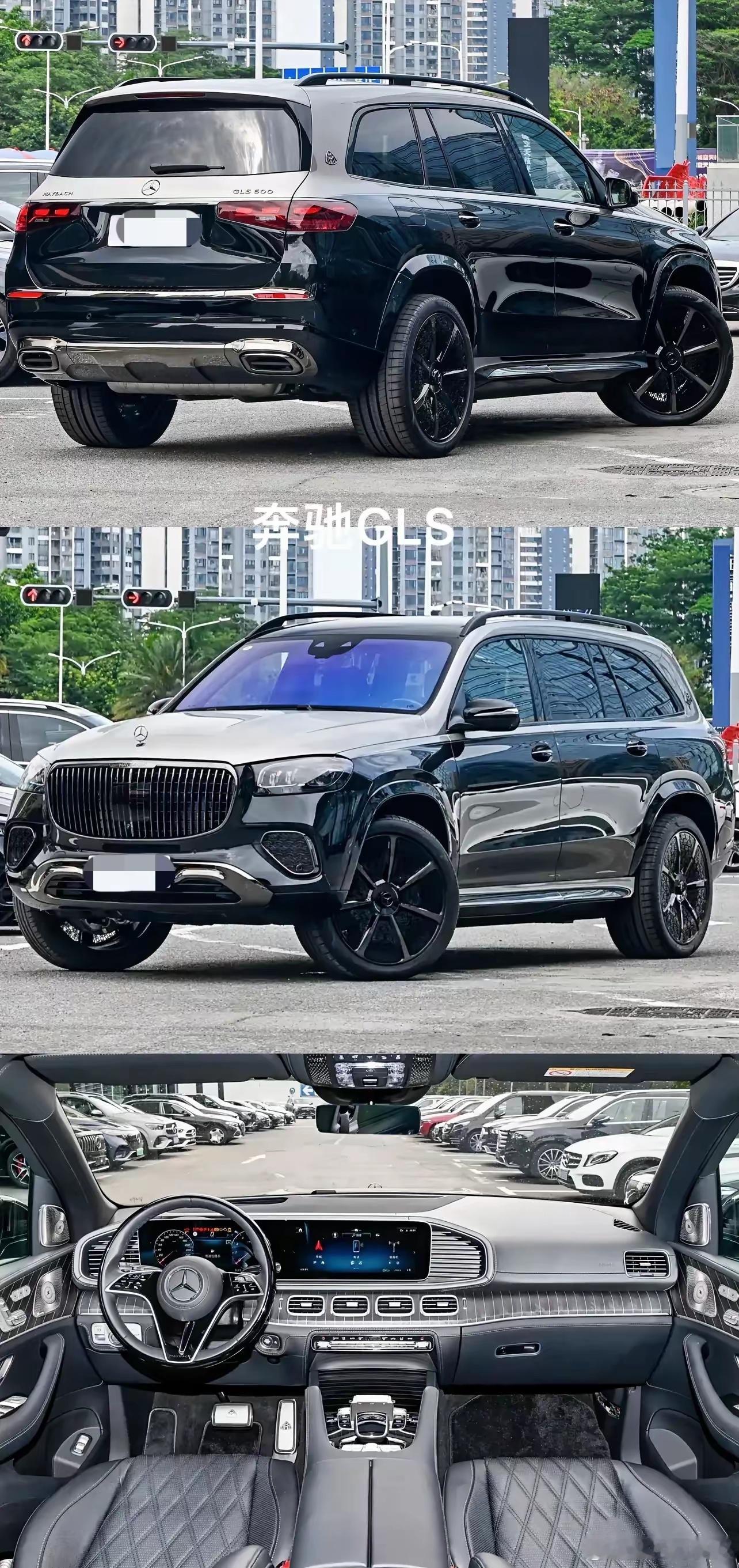 中大型SUV，奔驰GLS如一座大山，但腾势N9，新问界M9，领克900和极氪9X