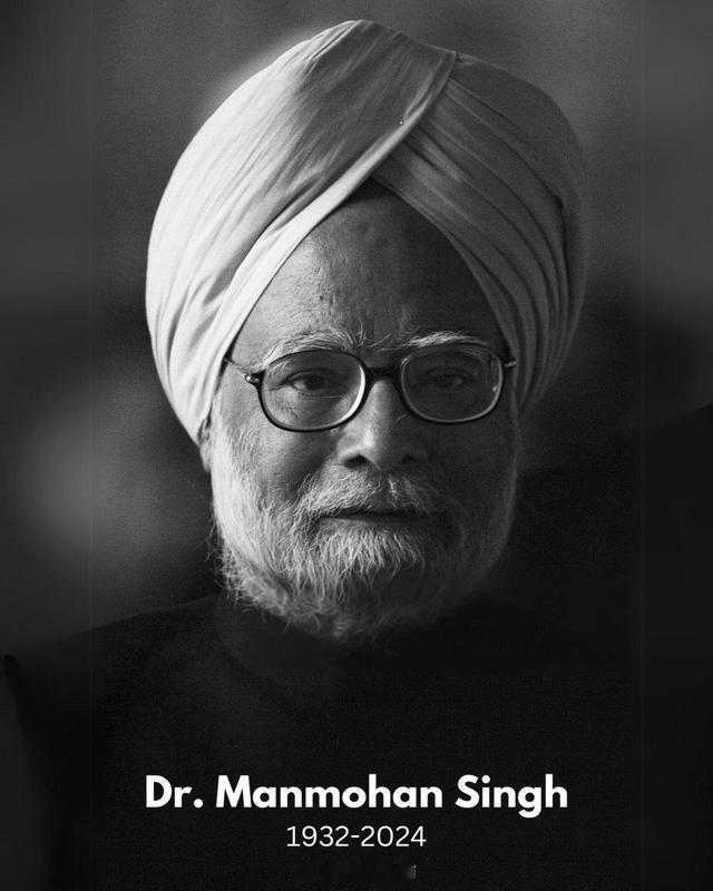 当地时间12月26日，印度前总理曼莫汉·辛格（Manmohan Singh），在