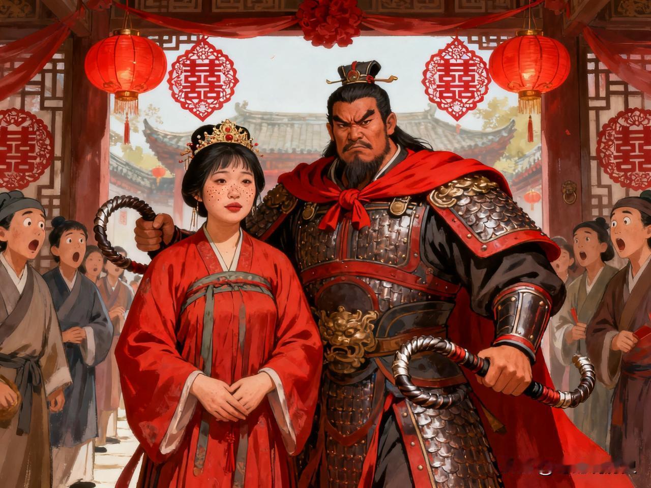 尉迟恭打了江夏王李道宗，太宗为惩罚他赐婚一个天下第一丑女，不料5年后，他带妻儿觐