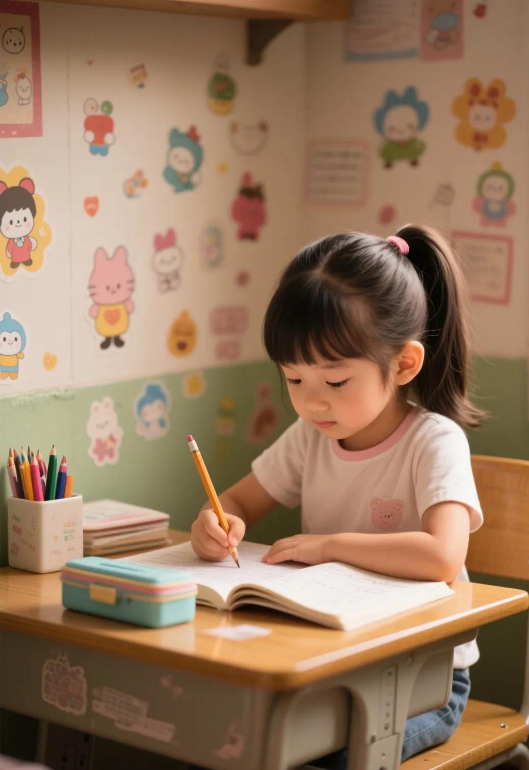 现在的小学生都这么卷了吗？考90多分都不算好的了吗？
和朋友老李一家聊天时，逗了