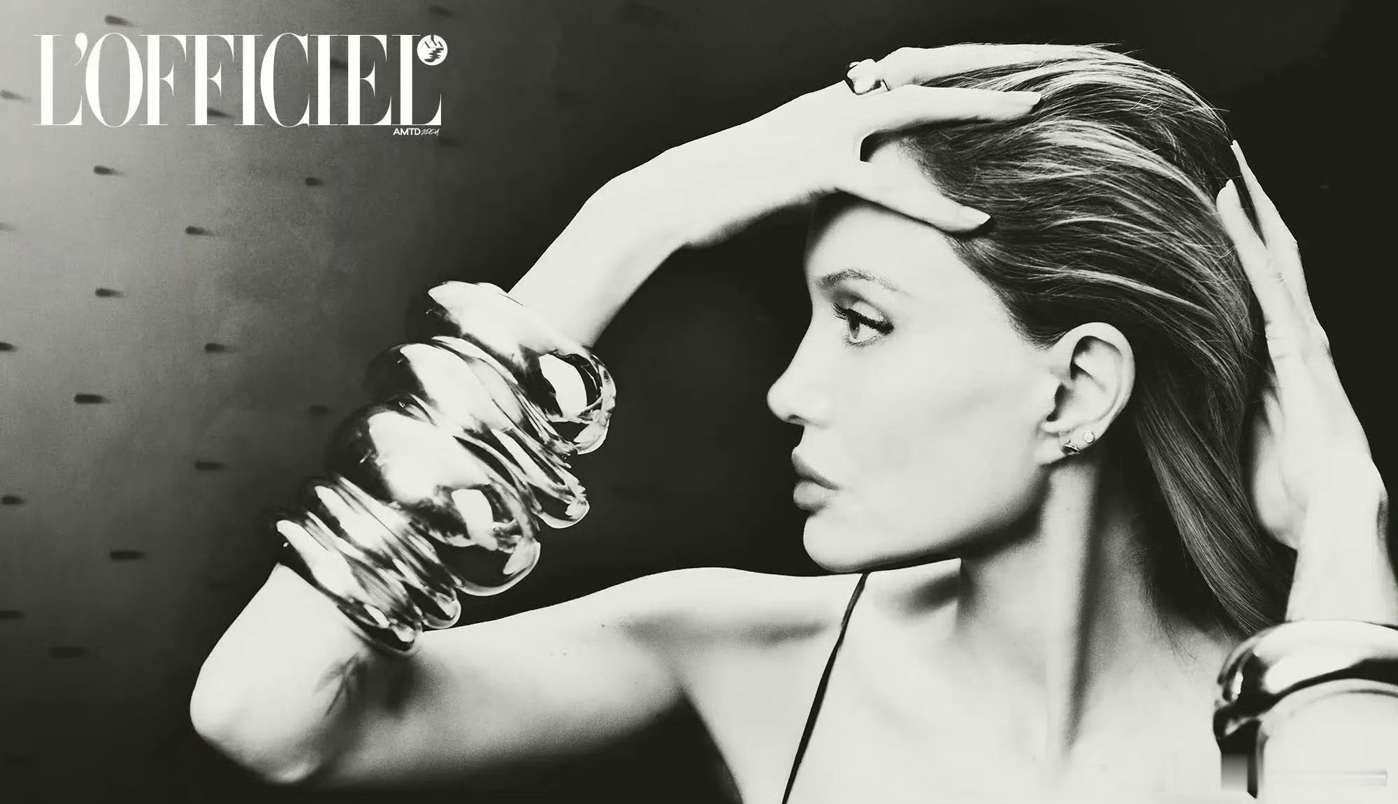 Angelina Jolie × L'OFFICIEL 法国/美国/意大利中国香