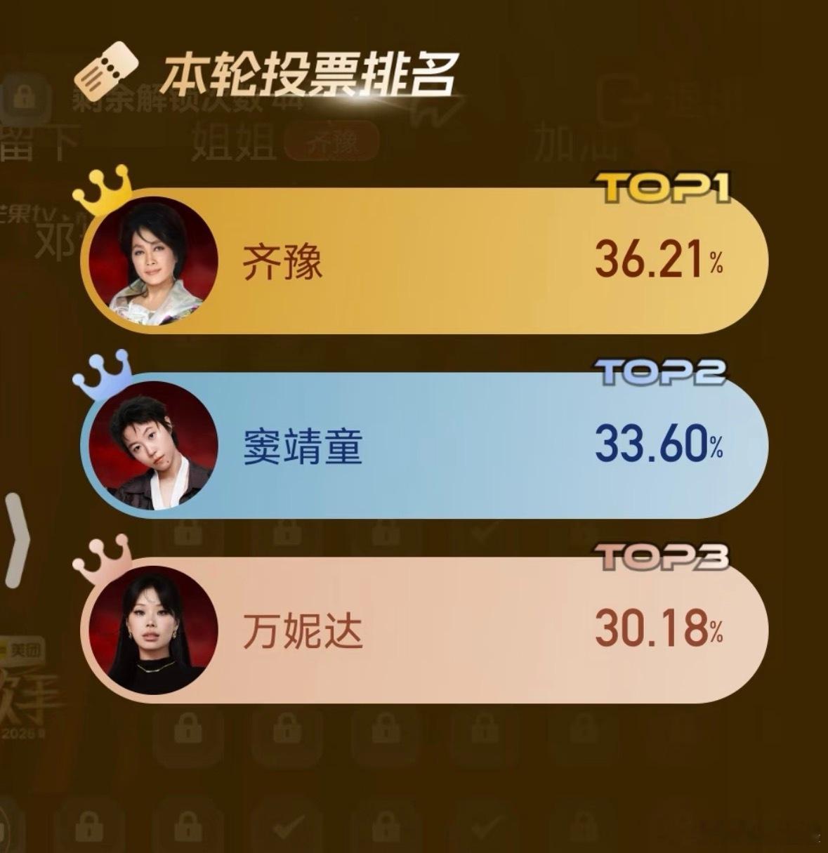 万妮达成危险区首位淘汰歌手…万妮达淘汰