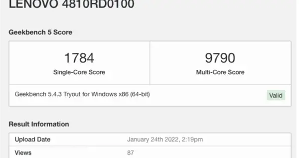 跑分|跑分超上代标压i9！联想轻薄本成绩曝光：i7-1280P加持