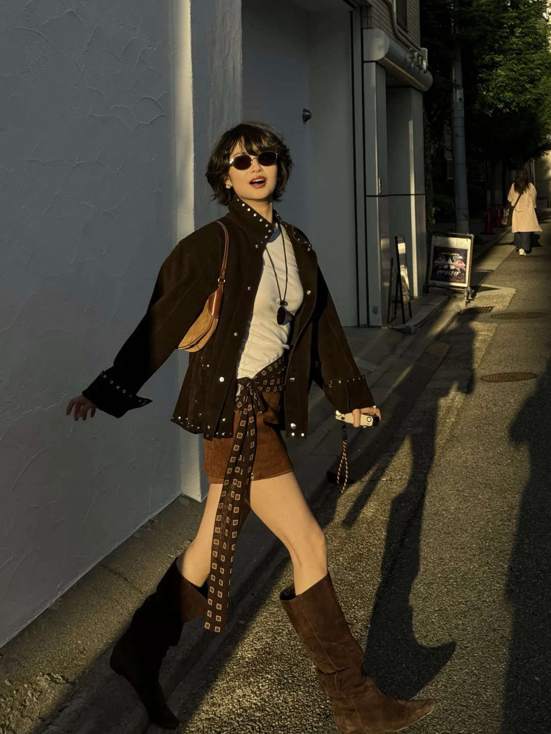 神户最会穿麂皮单品的人er