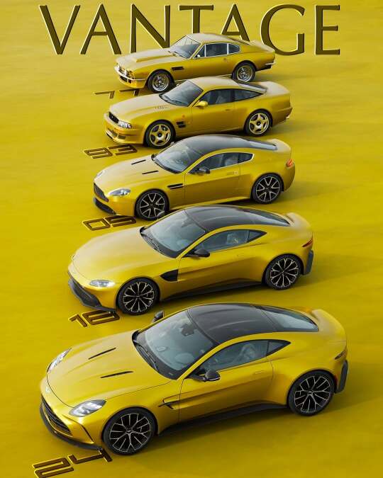 阿斯顿-马丁 Vantage 众型号 💛