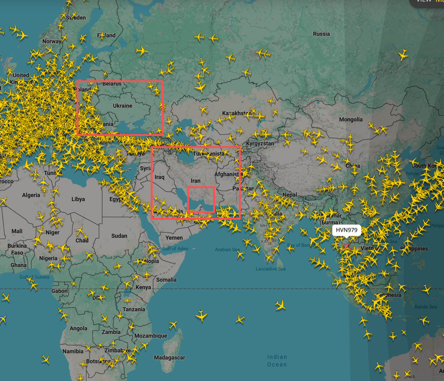 🔺俄罗斯领土为1700+万平方公里，🔺乌克兰领土为60+万平方公里，🔺伊朗