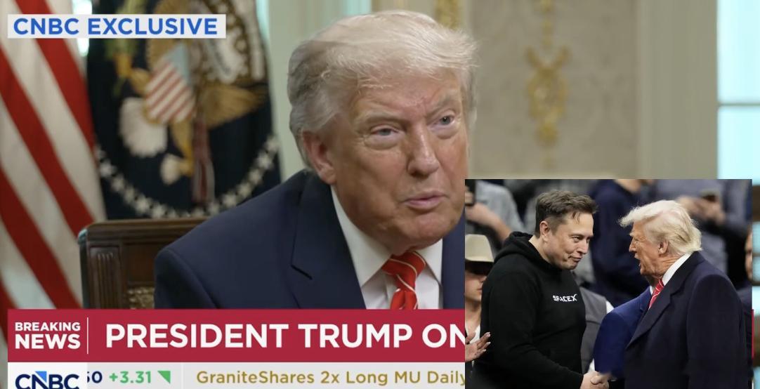‼️特朗普总统谈到埃隆·马斯克：我和埃隆的关系很好。我祝贺他成为万亿富翁。 