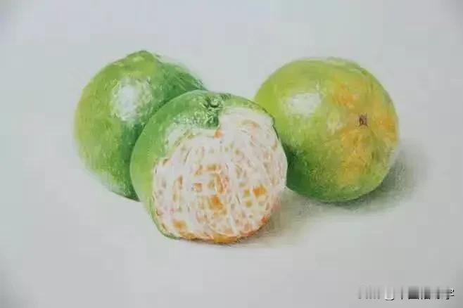 美术老师彩铅画有多逼真