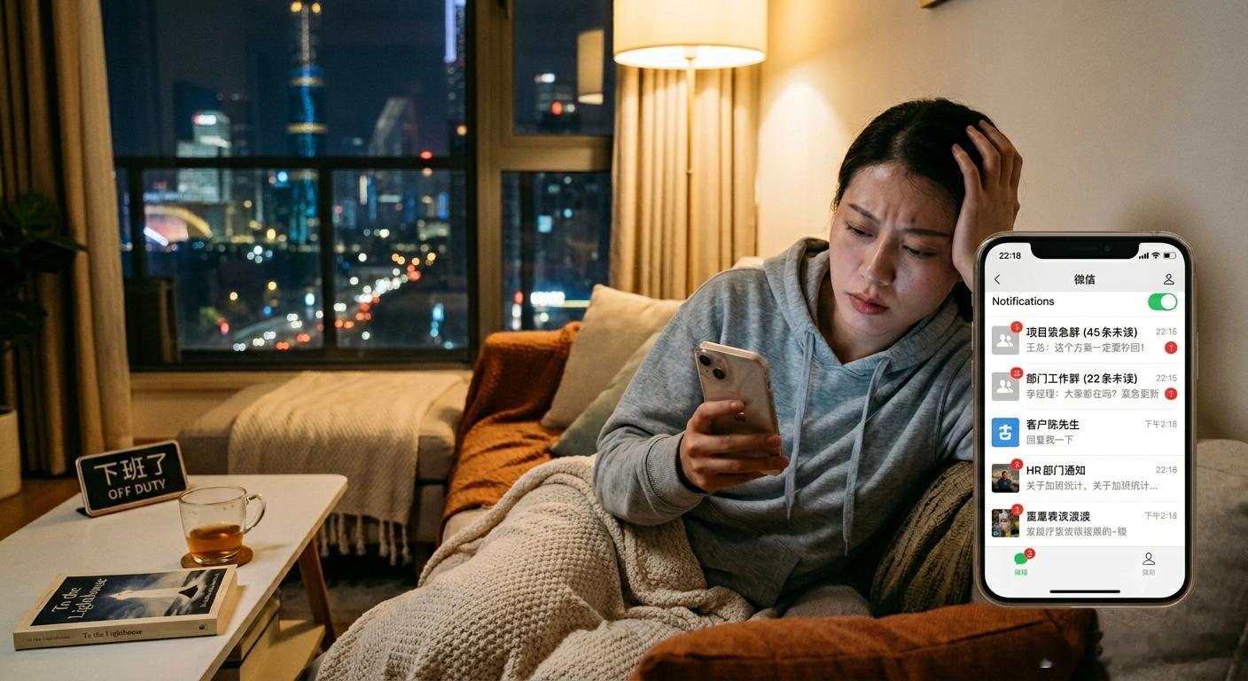 刚看到个说法特有共鸣，说 有微信之前人是可以不用一直在线的 。以前QQ还能隐身，