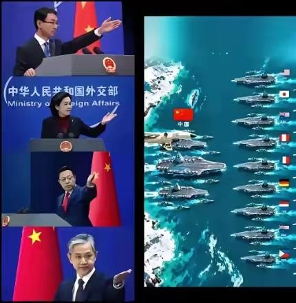 看着照片，想起了一个词语：九死一生
也让人想起了2016年的“中美南海对峙”…