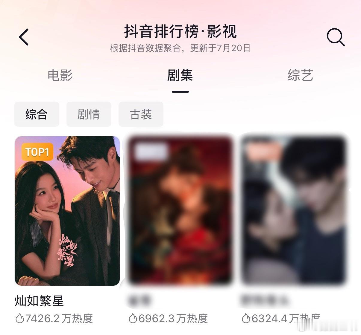 灿如繁星的故事太美好了！剧情发酵、热度登顶了🫘剧集榜、林晚星热门角色都遥遥领先