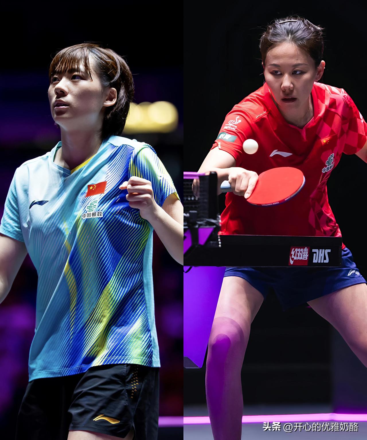 陈幸同1-4输了，
上半区彻底失守。
陈熠4-3赢了，
足够坚定守住下半区。
陈