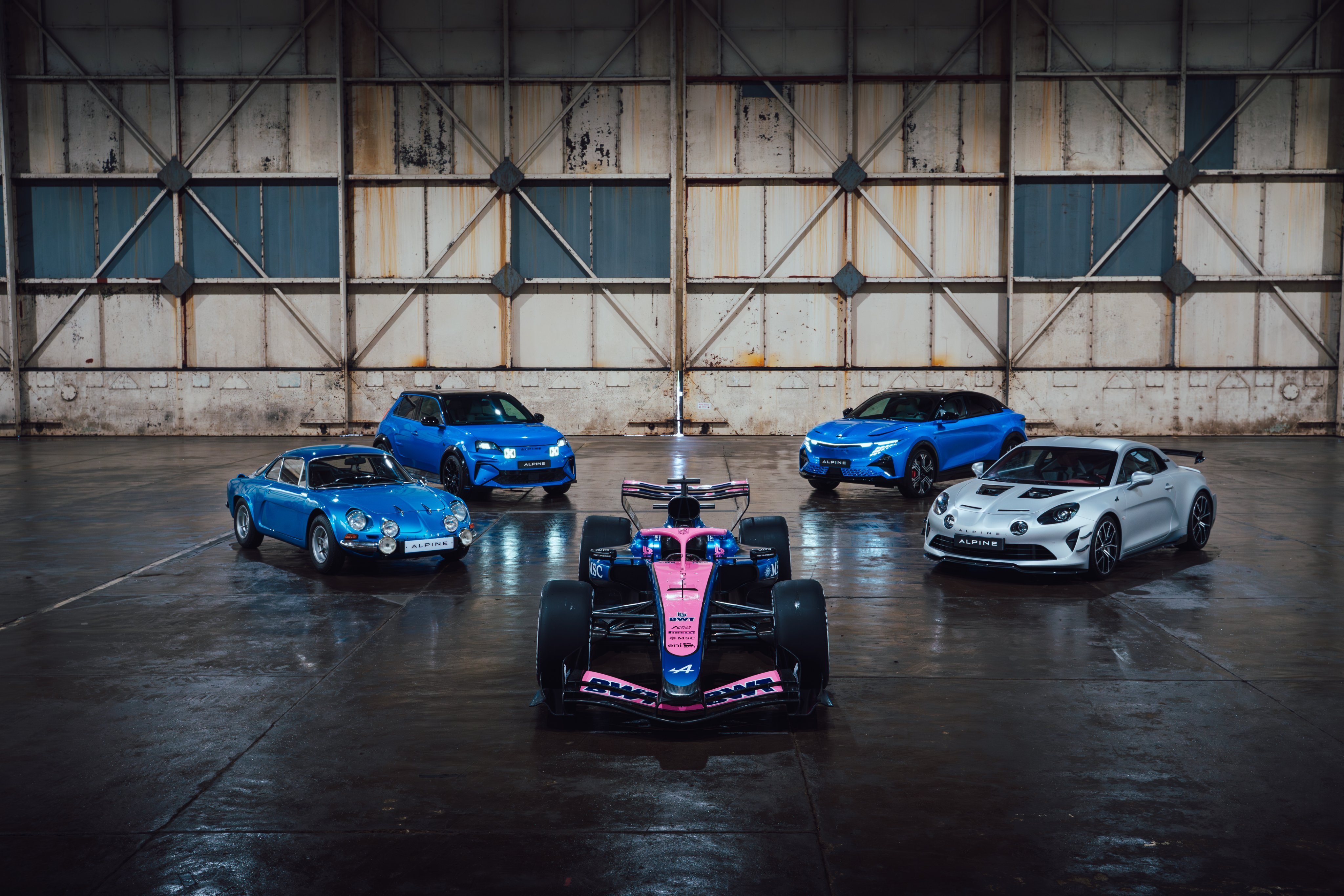 Alpine A526，但是涂装……📸 BWT Alpine Formula 