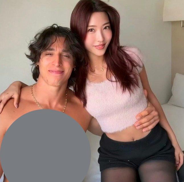刺激！白天和白男一起拍摄长达一小时的内容，晚上和未婚夫一起发布结婚公告。